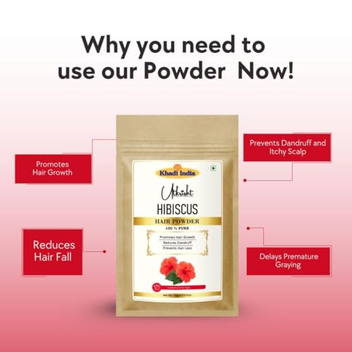 Image of Khadi Amla Bhringraj Shikakai Reetha Hibiscus Hair Powder with Aloe Vera Gel Combo for Hair Growth, Hair Fall Control & Dandruff Removal | 100% Natural Herbal Hair Care Kit - 600ML (Pack of 6)