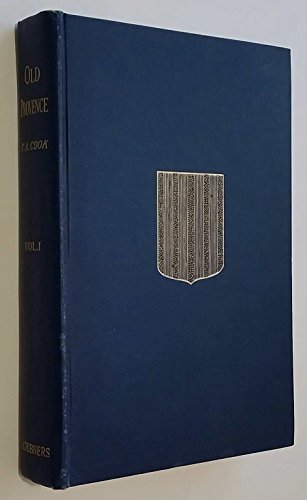 Old Provence : Volume I (1) only B009W283D8 Book Cover