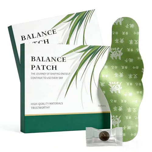 2 Boxes Balance Patch Japanese Herbal Patch Stomach Plant-Based Ingredients Comfort Non Irritating Design Adhesive P-atch Easy Topical Use(10 Patches)