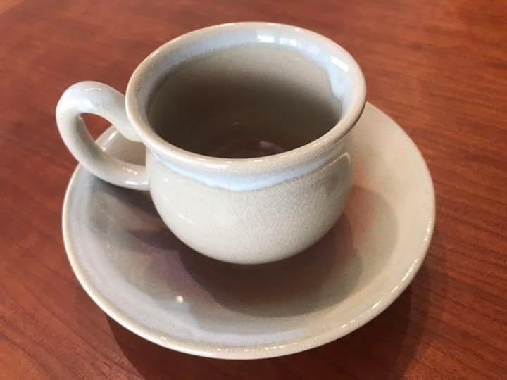 萩焼　在銘　現代作家作　大振り　抹茶　茶碗　茶道具　茶器 萩焼 在銘 現代作家作 大振り 抹茶 茶碗 茶道具 茶器（茶器
