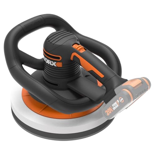 Polisseuse orbitale WORX WX856.9 20V au design compact et ergonomique