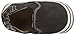 Robeez Baby Boys Crosshatch Crib Shoe, Canvas Liam Basic-Black, 6 Months-12 Months Infant