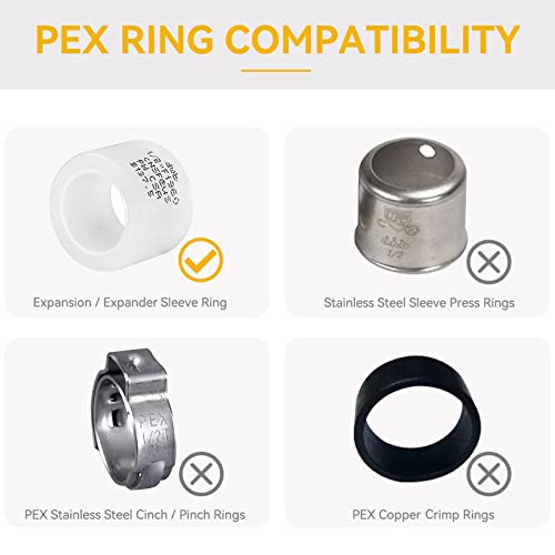 Accesorios PEX-A con rosca macho NPT de 3/4 para tubería de cobre en pack de 20 unidades 8