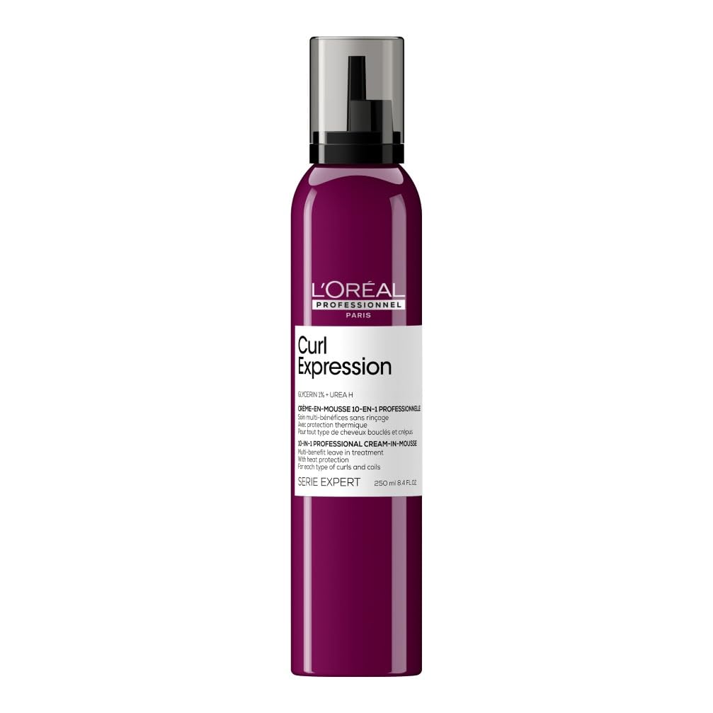 L'OREAL PROFESSIONNEL - Curl Expression - Tous Types de Cheveux Bouclés - Hydrate, Définit & Protège - Boucles 11 Fois Mieux Définies