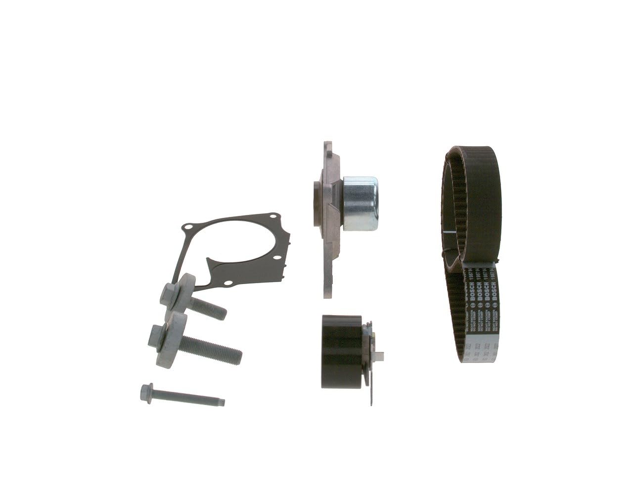 BOSCH Pompa acqua + Kit cinghie dentate 1987946983 | Compatibile con: DACIA DUSTER, DUSTER Kasten/SUV, LODGY, LOGAN, LOGAN EXPRESS, LOGAN MCV, LOGAN Pick-up, SANDERO, NISSAN CUBE