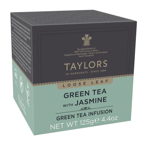 Image of Taylors of Harrogate Green Tea with Jasmine, 4.41 oz (Pack of 6)