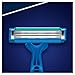 Gillette Blue 3 Simple Einwegrasierer Männer mit verbesserten Gleitstreifen Rasierer, 8 stück