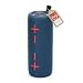 TZS First Austria - Magnetischer 2-in-1 Bluetooth Lautsprecher 10W - 2X 1200mAh - 10m Reichweite - 10W RMS – True Wireless & IPX5 - für Partys & Outdoor - Blau
