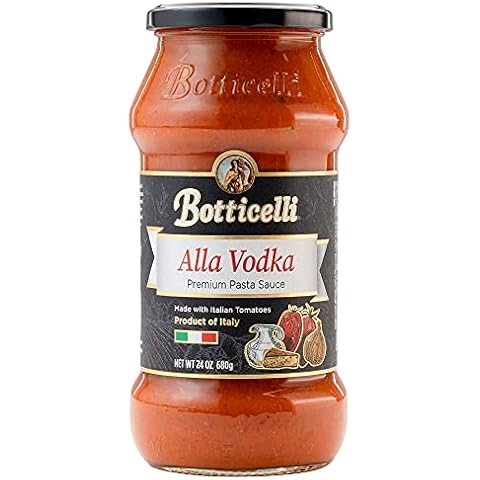 Alla Vodka Premium Pasta Sauce by Botticelli, 24oz - No Added Sugar - Keto Friendly - Gluten Free - Product of Italy Cover