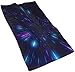 Produktbild tyui7 Lila Lichter Strahlung Handtuch Gesicht Handtuch Badezimmer Küche Weiche Mikrofaser Strand Reisetuch 40x70cm für Pool Bad Spa Fitness Schwimmen