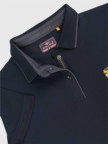 Image of STELLERS Women's Premium SoftBerry Pique Polo T-Shirt Premium Cotton | Stretchable | Enzyme Bio Washed | Feather Touch Feel