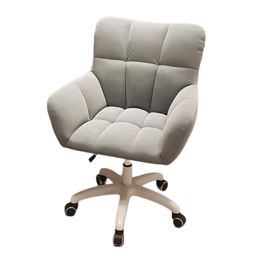 Chaise de bureau ergonomique velours pour éliminer la fatigue