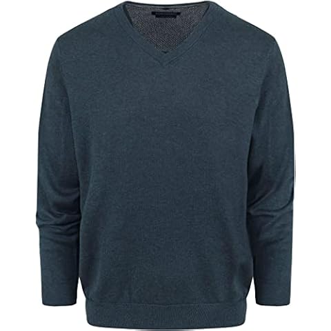 CASAMODA Long Sleeve V-Neck Pullover Cover