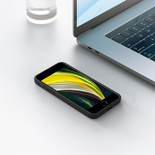 Image of for iPhone SE /8 /7 Case Black, Scratch Resistant with Soft Touch, Slim Thin Phone Cover for iPhone SE 3rd Gen (2022), iPhone SE 2nd Gen (2020), iPhone 8 /7 4.7 inch