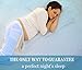 Dr. Comfy Knee Memory Foam Support Pillow For Side Sleepers: Pain Relief For Legs, Hips, Back, Sciatica And Spinal Alignment- Orthopedic Wedge Contour