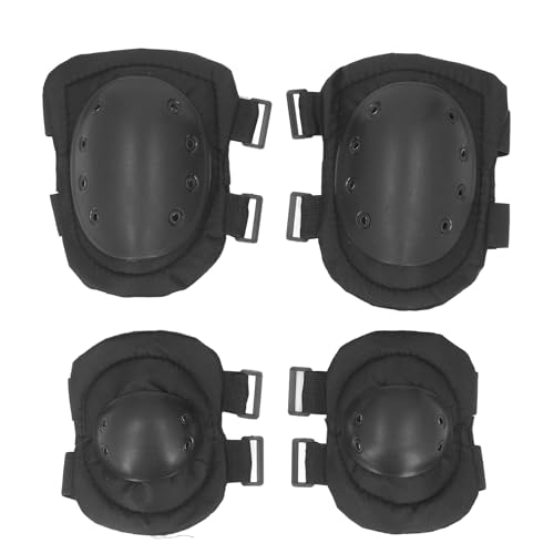 Tactical Knee Pad Tactical Combat Knee Elbow Protective Pads Professional Tactical Gear Set for Outdoor Sports Skate Construction Work