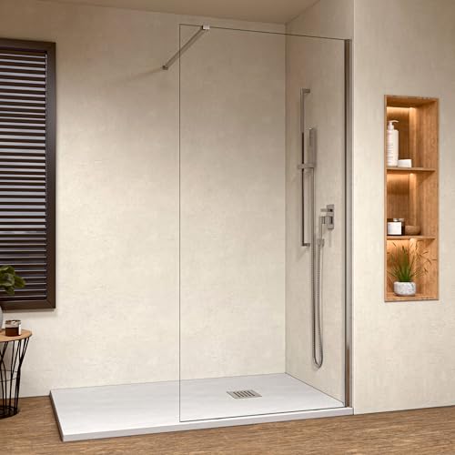 BELLOBATH - Mampara de ducha frontal panel fijo -...