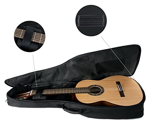 Rocktile housse pour guitare 3/4 & 7/8 avec sangles rembourrées (noir) - Les Beatles, Paul McCartney, John Lennon, RIngo Starr, George Harrison Rocktile housse pour guitare 3/4 & 7/8 avec sangles rembourrées (noir) – Image 7
