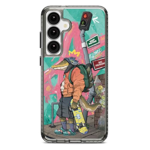 Image of DailyObjects Case for Samsung Galaxy S24 Plus Stride 2.0 Roco Compatible with Magnetic Wireless Charging Slim Back Cover with Inner Magnetic Ring Shockproof