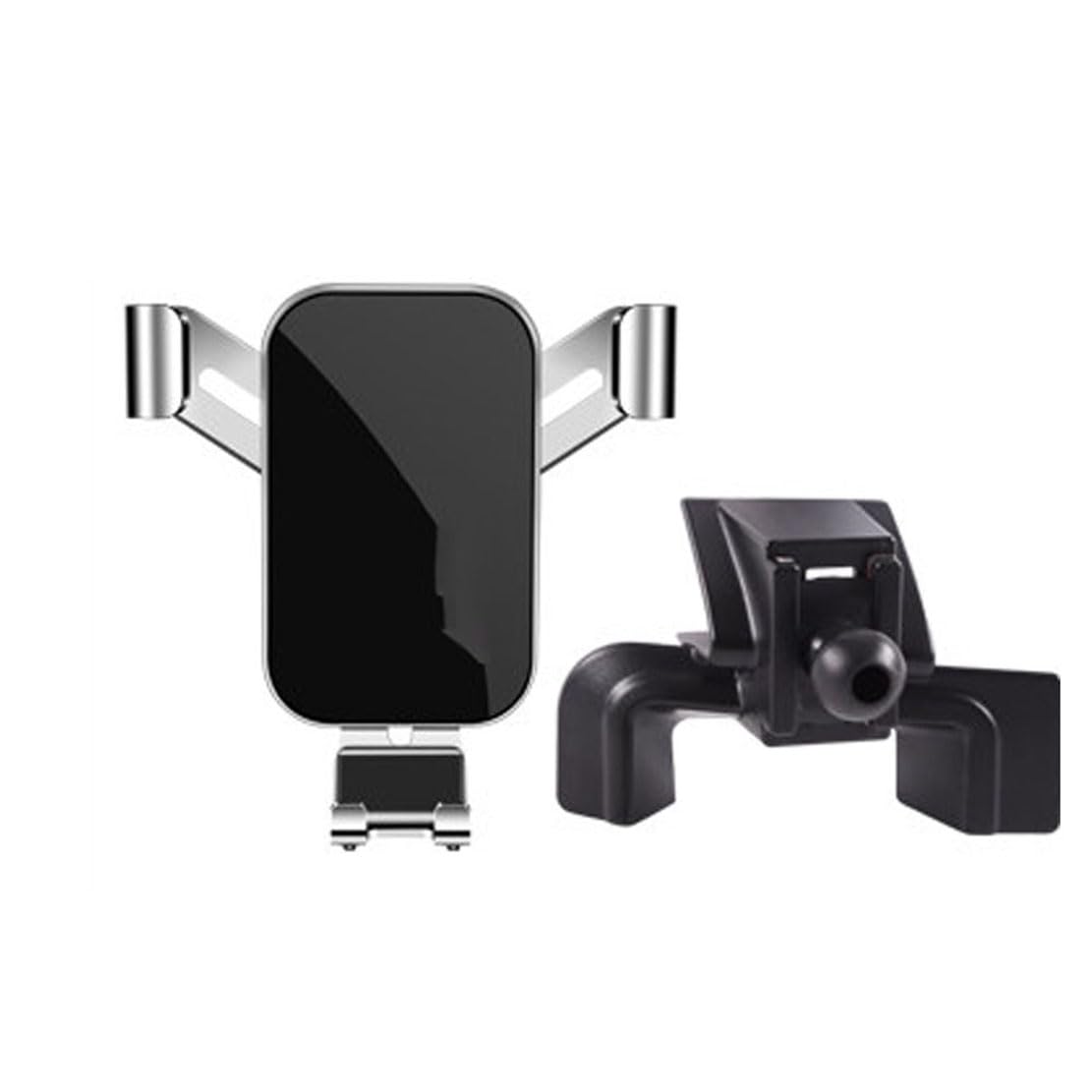 JGQFB Car phone holder,Compatible with Volvo XC60 2018–2024,Auto Parts,silver