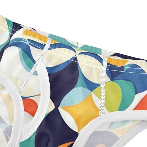 KLL Seamless Tiles Portuguese Spanish Italian Little Boys Comfort Briefs Breathable Children Panties4