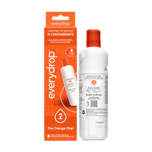 everydrop by Whirlpool Ice and Water Refrigerator Filter 2, EDR2RXD1, Single-Pack