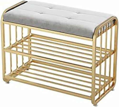 Chaussures banque de rangement robuste supportant 100 kg avec coussin