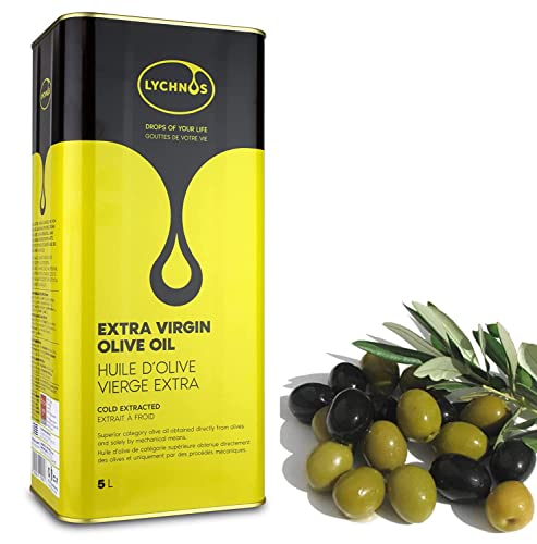 Creta - Aceite de oliva (5 L, prensado en frío, calidad premium, extravirgin)