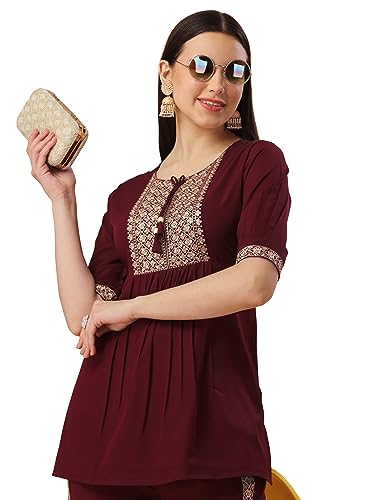 Image of NAINVISH Womens Top with Pant