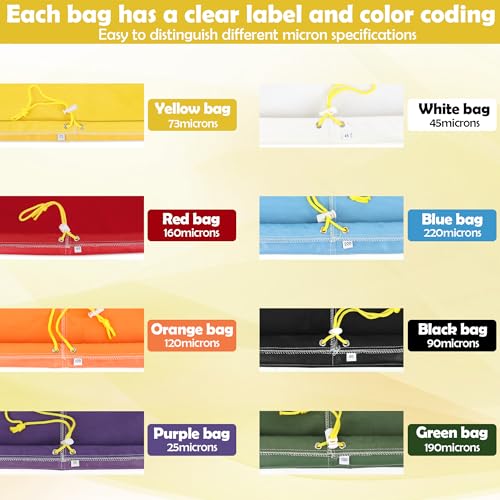 Solaradgy 8 Pack 5 Gallon Mesh Bags