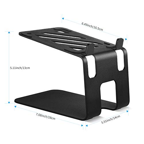 Vaydeer Desktop Speaker Stands With Vibration Absorption Pads, Metal Speaker Stands Pair Support Up To 40Lbs,Bookshelf Speaker Stands For Better Audio Experience thumb #5