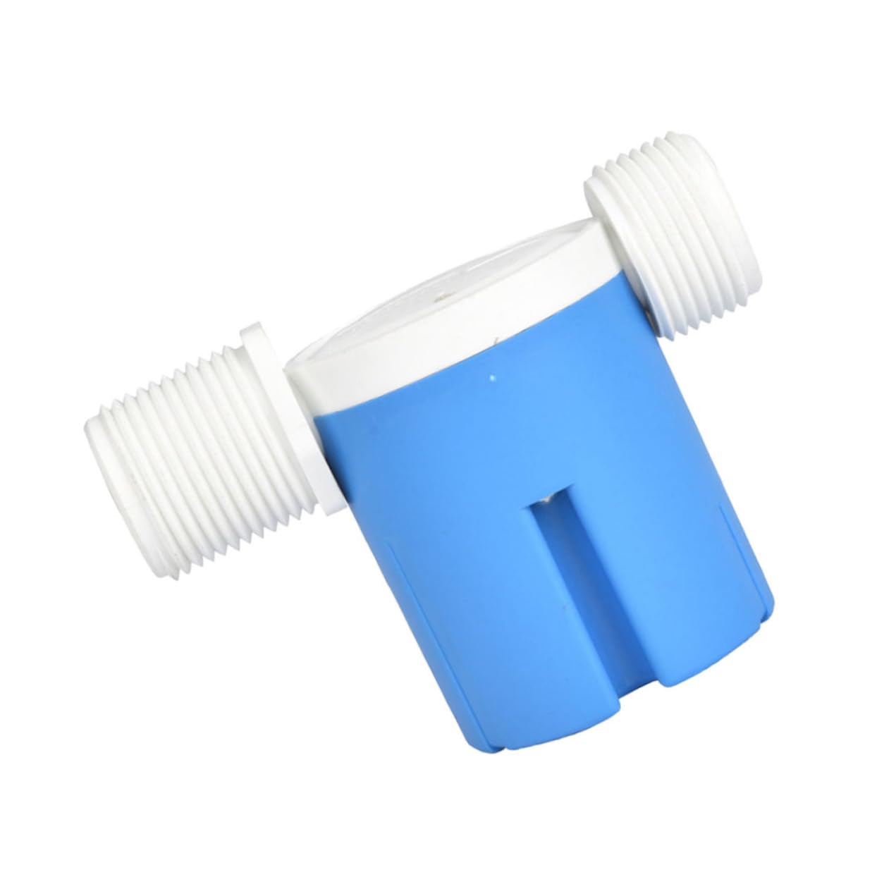 MUSISALY 1 Water Level Control Valve Automatic Water Pump Controller Non-electric Float Valve Float Level Control Valve Auto Water Level Controller Tank Float Floating Ball Valve Blue