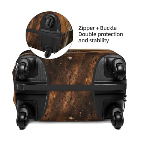 Mountain Biking Downhill Racer Luggage Cover for Suitcase, Suitcase Cover Protector Fit 22-24 Inch Luggage Travel Accessories, M4