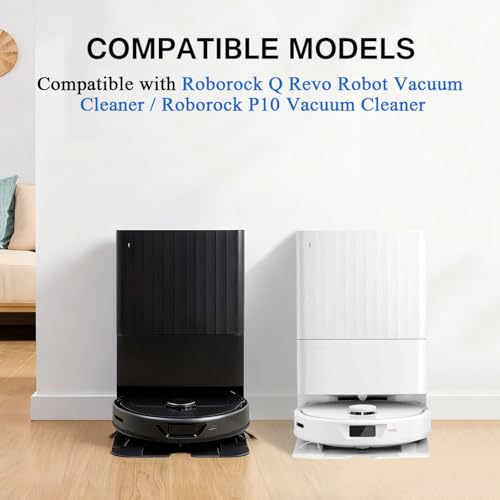 Image of Dust Bin Box Compatible with Roborock Q Revo Robot Vacuum Cleaner /Roborock P10 Vacuum Cleaner - Waste Collection Dustbin Box Replacement Accessories Spare Parts