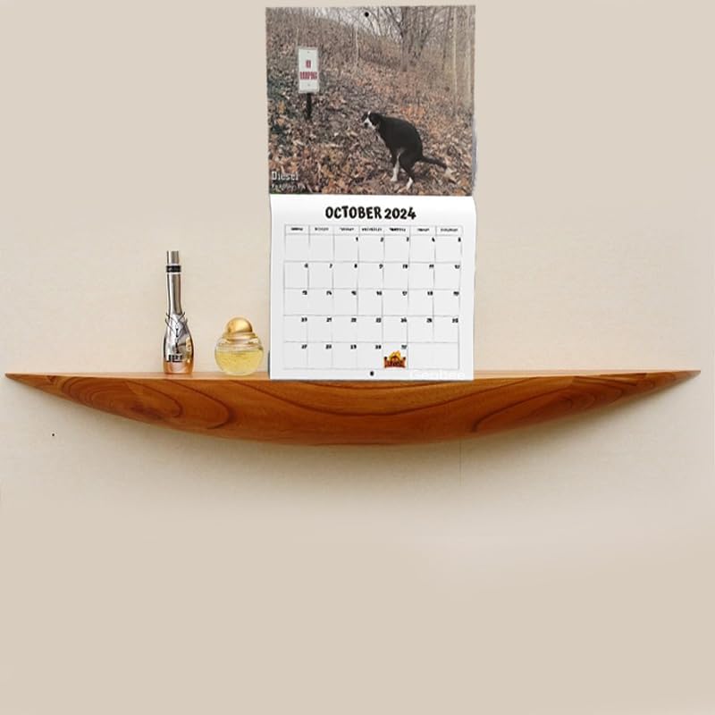 Miniatura 5 de Calendario 2024  Calendario de pared de perros haciendo caca en hermosos lugares de enero de 2024 a partir de diciembre de 2024, planificador