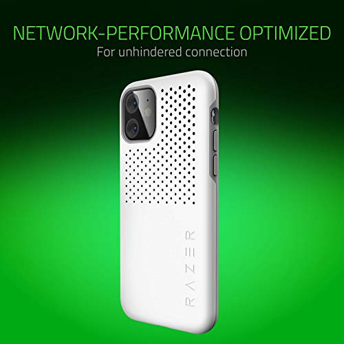 Razer Arctech Pro For Iphone 11 Case: Thermaphene & Venting Performance Cooling - Wireless Charging Compatible - Drop-Test Certified Up To 10 Ft - Mercury White #TOP5