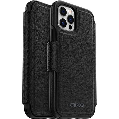 Folio OtterBox MagSafe iPhone 12 / 12 Pro étui portefeuille noir
