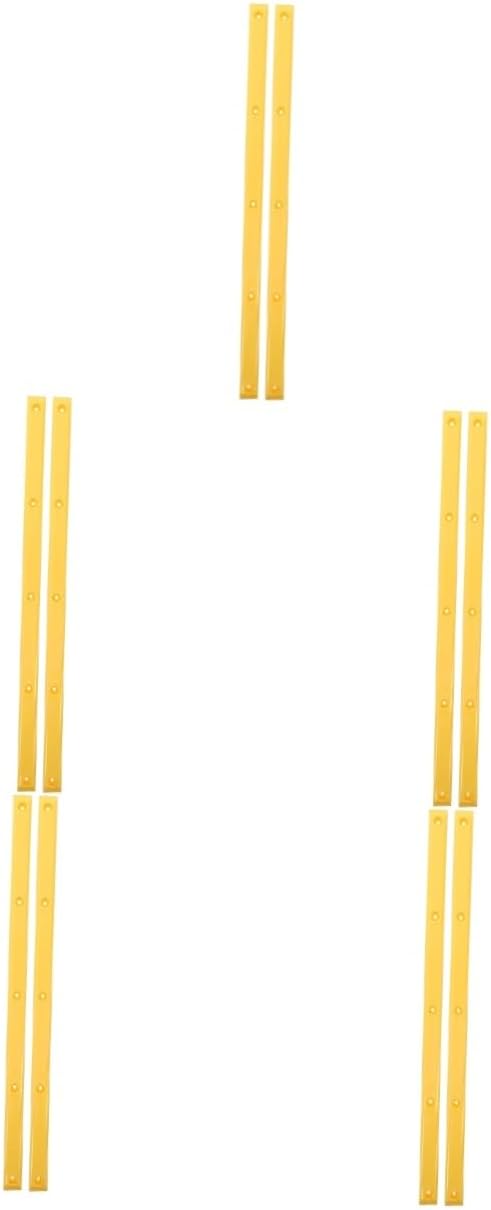 HANABASS Skateboard Bumper Longboards Skate Rail Skateboard Rails for Deck Skateboard Replacement Strips Rib Bone