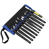 Seguridad portátil Estas pinzas se empaquetan en una práctica bolsa de embalaje para evitar pérdidas y son fáciles de transportar. Además, cada par de pinzas está equipado con una carcasa protectora separada para evitar rayar el cuerpo humano y otros objetos durante su no uso o almacenamiento.