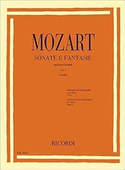Paperback Mozart: Sonata e Fantasie – Volume 1 It/Fr/En [Italian] Book