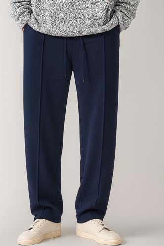 Image of BE SAVAGE Men's Baggy Track Pants - Stylish Joggers for Gym & Casual Wear - Comfortable and Trendy Sweatpants
