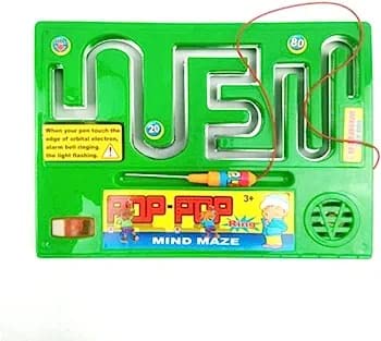 VR Toys Mind Concentration Game Toys for Kids Pop Ring Mind Game,Eye and Hand Maze Game- Green (B0C24DFCD6) Amazon Price History, Amazon Price Tracker