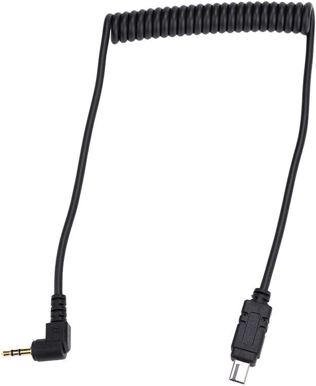 Topiky Camera Shutter Release Cable for DSLR/Mirrorless - 2.5mm DC2 N3 Remote Cord Compatible with D750 D600 D610 D7100 D7000 D90 D5000 D5100 D5200