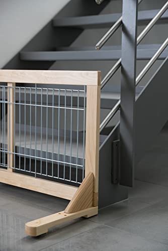 Image of Trixie Adjustable Wooden Dog Barrier Gate for Doorways & Stairs