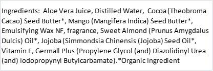 Blossom To Bath Sandalwood Amber Cocoa Mango Body Cream (8 Ounce) - Phthalate Free Fragrance - Feels Like A Lotion And Works Like A Butter With A Woodsy Warm Scent #TOP2
