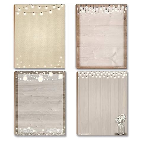 Stonehouse Collection Rustic Notepads Cover