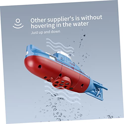 SUPVOX Remote Control Fish Tank Toys Mini Rc Submarine Underwater Electric Toy for Bathtub Pool Water Play - Image 3
