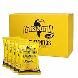 CAJA DE PLATANITOS - AMAZONIA - PLATANITOS SALADO - 15 UNIDADES DE 75 GRAMOS CADA UNA - 1125 GRAMOS LA CAJA