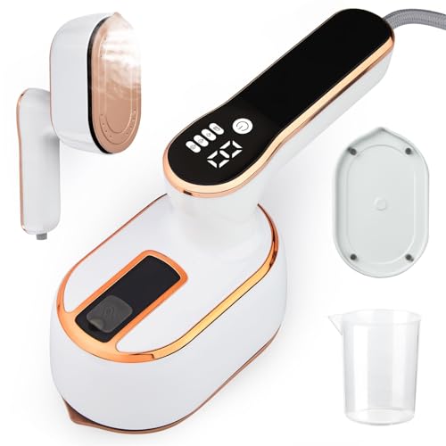 Tosaju HB-609 Reise-Dampfbügelstation Weiß-Gold