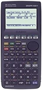 Casio Graph 100 Graphing Calculator 21 Digits (French Version) with USB Connection